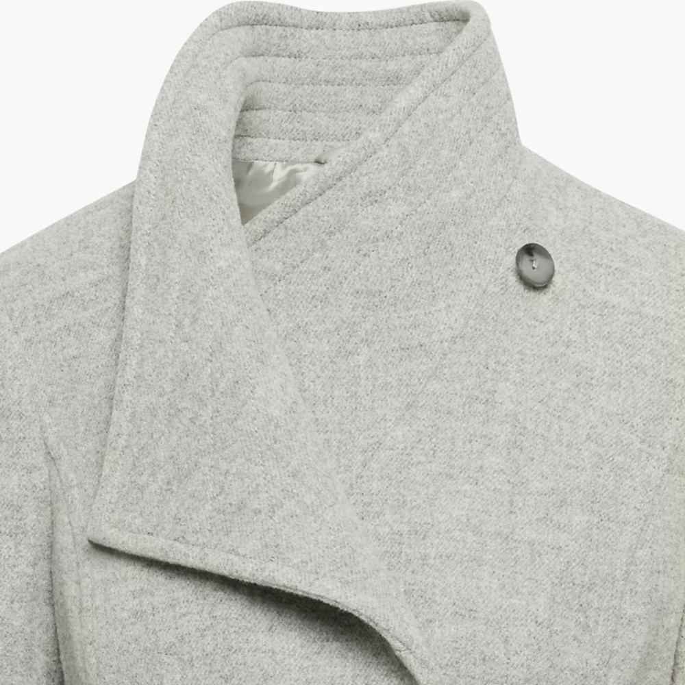 Babaton Gray Women's Coat - Picture 5 of 16